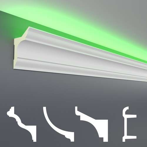 Hexim led stuckleiste - hexim, für