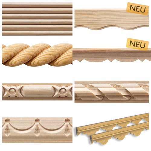 Zierleisten holz stk - zierleisten,
